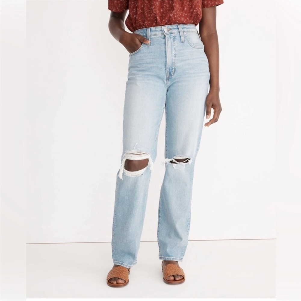 Madewell Curvy Distressed Women's Jeans